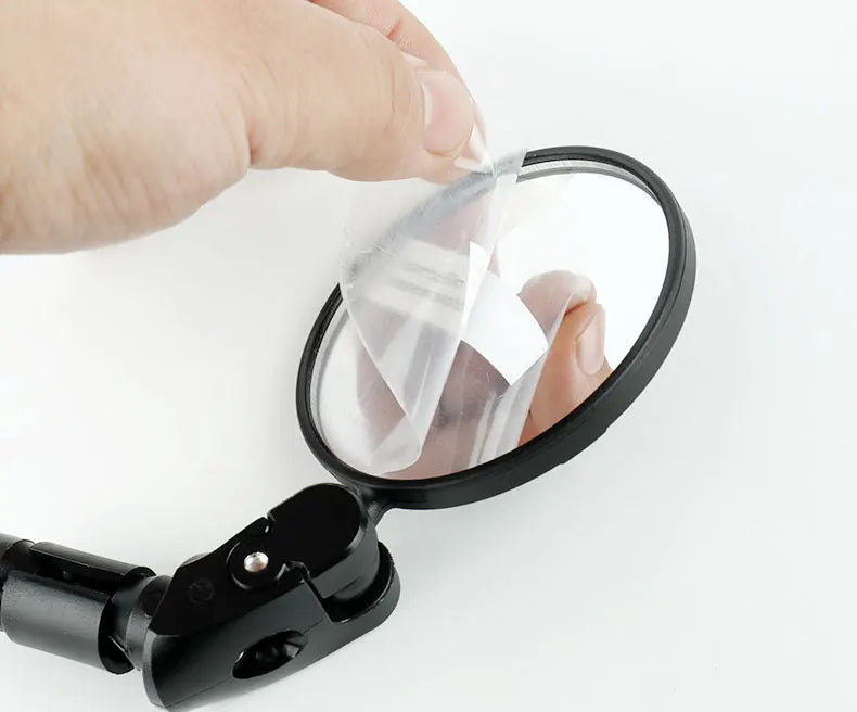Miroir de vélo universel, installation gauche droite, lentille convexe ou plate, 1 pièce