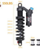 DNM RCP2S Amortisseur arrière de vélo, 165mm, 190mm, 200mm, 210mm, 220mm, 240mm