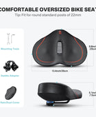 YOUNGDO Selle de vélo surdimensionné sans nez