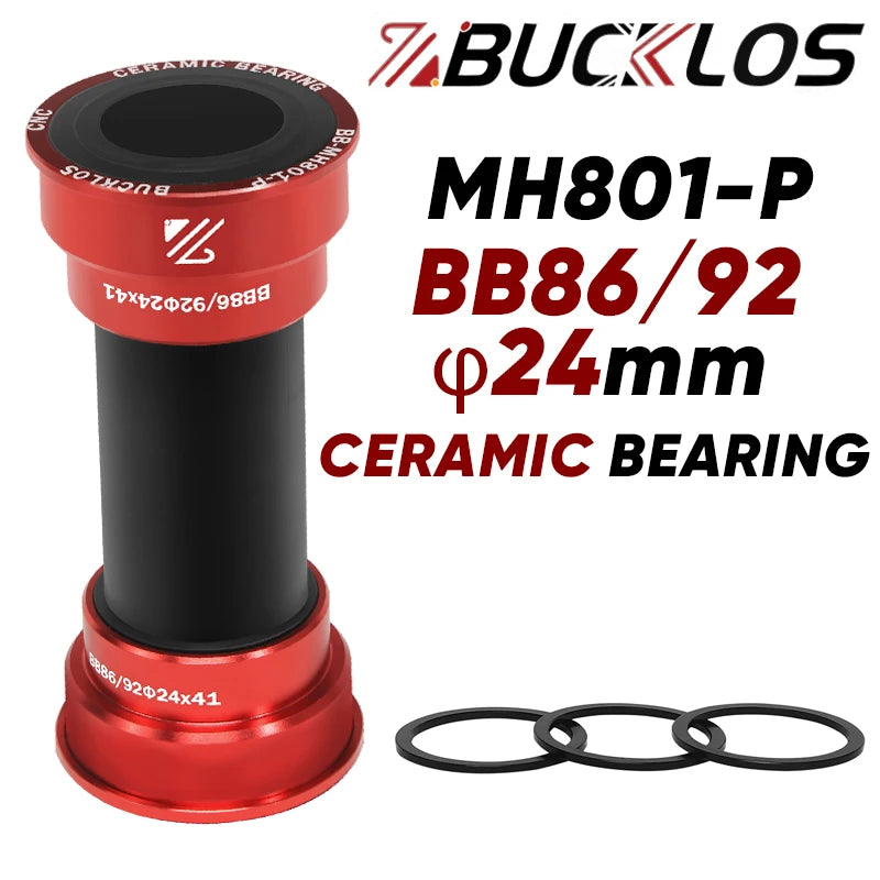 Boitier de pédalier BUCKLOS BB86/92 24mm