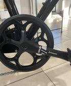 PROWHEEL Pédalier de vélo BCD 52T, ensemble de bras de manivelle et pédalier, vélo de route VTT, vélo électrique, 130mm, 165mm, 170mm