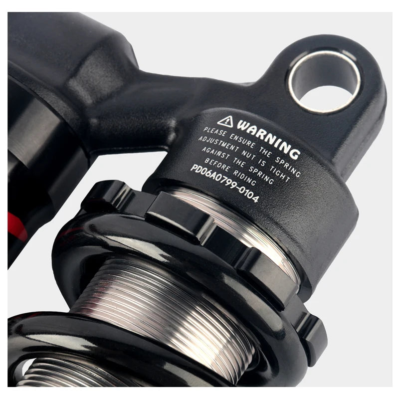 Fastace Amortisseur de suspension arrière pour vélo de descente, dimensions 190/200/210/220/240mm, applicable aux vélos électriques VTT, etc.