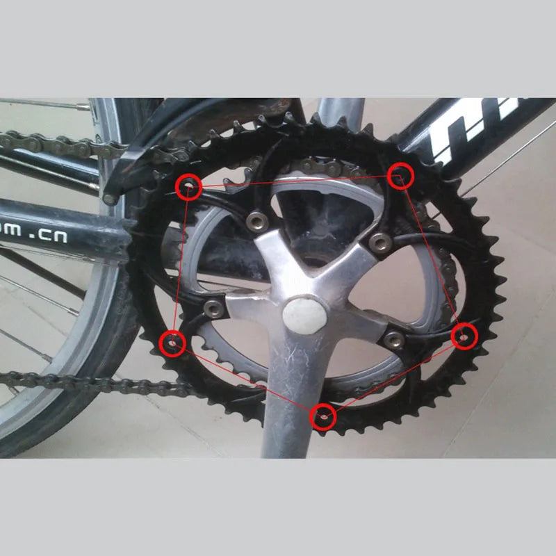 Protection de pédalier en plastique, 40 42 44 46 48 50 52T
