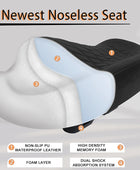 Selle de vélo surdimensionné BUCKLOS sans nez ergonomique confortable