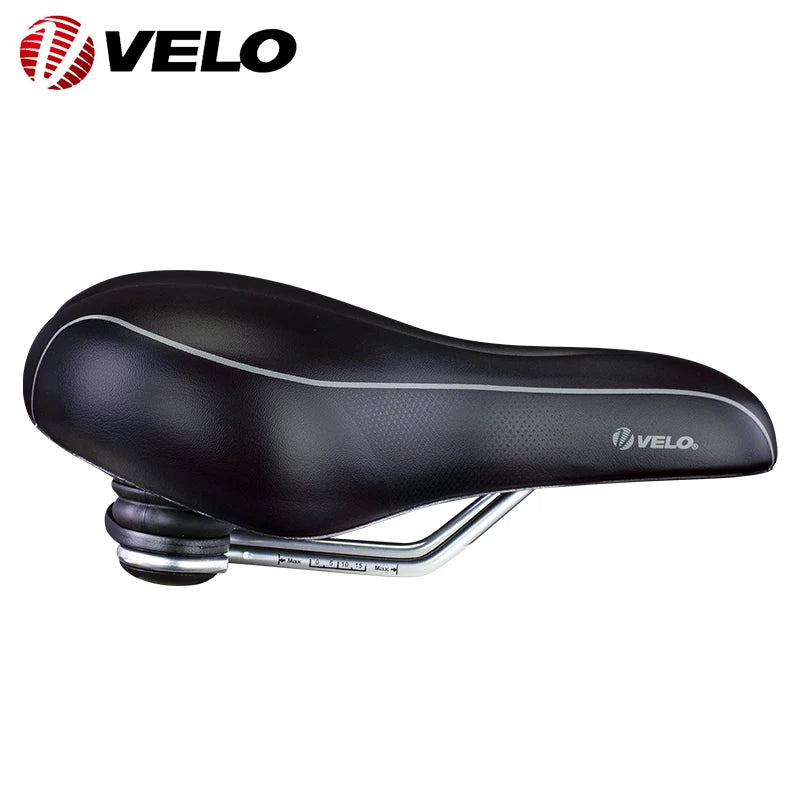 Selle VELO VL-6103 Haute résilience confortable épaisse étanche à mémoire de forme