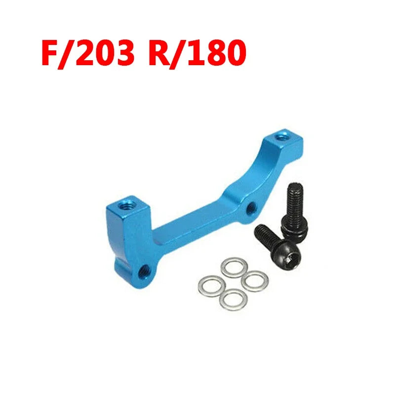 Adaptateur étrier de frein BUCKLOS avant et arrière, en alliage d'aluminium 180/203mm