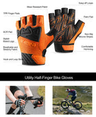 Gants INBIKE MH010 Gants de cyclisme d'été à demi-doigts pour hommes et femmes respirants