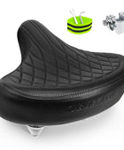 Selle de vélo surdimensionnée et ergonomique BUCKLOS confortable selle de vélo à Absorption des chocs