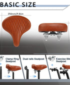 Selle de vélo surdimensionnée et ergonomique BUCKLOS confortable selle de vélo à Absorption des chocs