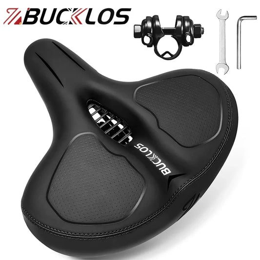 BUCKLOS selle de vélo surdimensionnée absorption des chocs