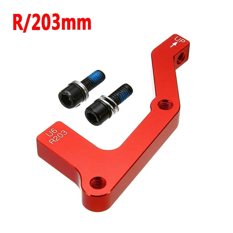 Adaptateur étrier de frein BUCKLOS avant et arrière, en alliage d'aluminium 180/203mm