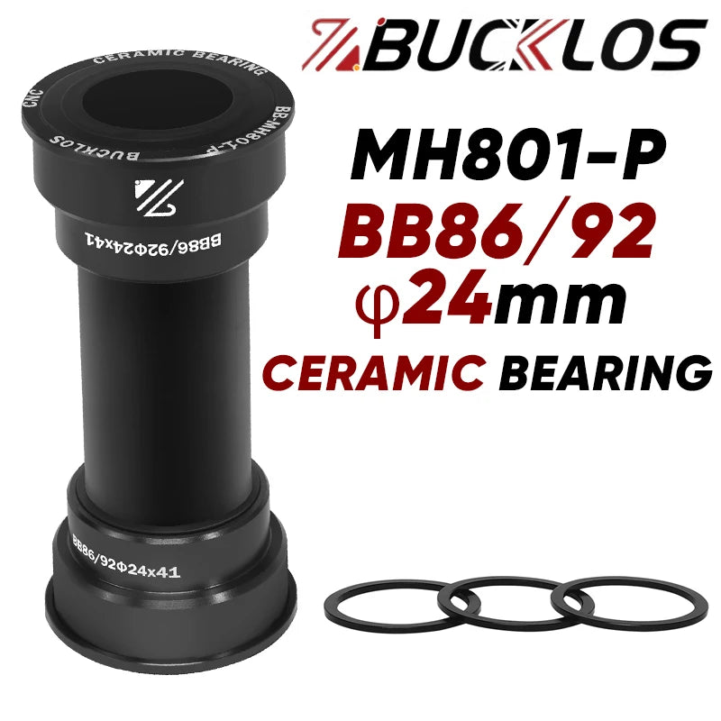 Boitier de pédalier BUCKLOS BB86/92 24mm