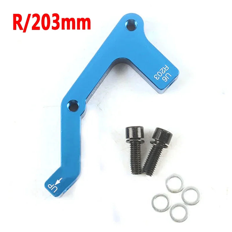 Adaptateur étrier de frein BUCKLOS avant et arrière, en alliage d'aluminium 180/203mm