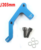 Adaptateur étrier de frein BUCKLOS avant et arrière, en alliage d'aluminium 180/203mm