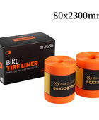Protection anti-crevaison CHOOEE, 2 pièces Doublure de pneu auto-adhésive en TPU pour VTT, Fat bike