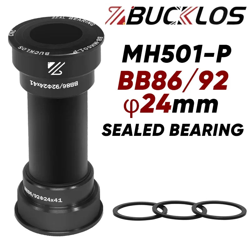 Boitier de pédalier BUCKLOS BB86/92 24mm