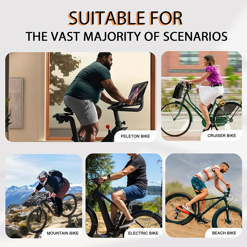 Selle de vélo surdimensionné BUCKLOS sans nez ergonomique confortable