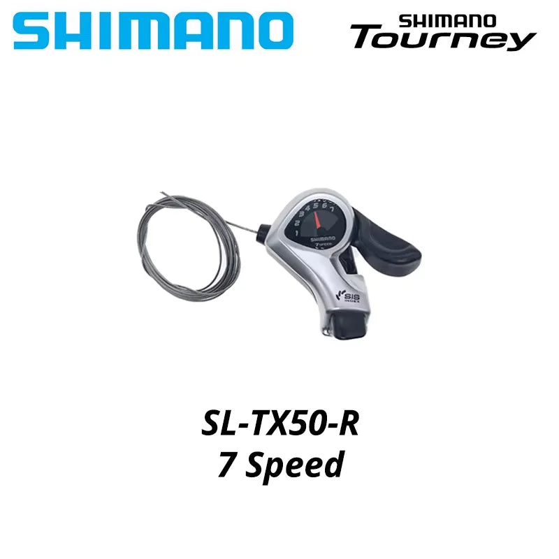 Levier de changement de vitesse Shimano TX50 Tourney SIS SL-TX50 (avec câble)