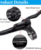 Kit Fein à Disque Hydraulique vélo, fat bike, VTT Shimano MT200 MT201 M315