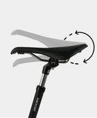 ZOOM Tige de selle de vélo, suspension à ressort diamètre  27.2 à 33.9mm