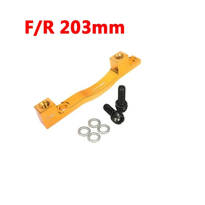 Adaptateur étrier de frein BUCKLOS avant et arrière, en alliage d'aluminium 180/203mm