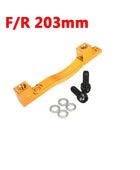 Adaptateur étrier de frein BUCKLOS avant et arrière, en alliage d'aluminium 180/203mm