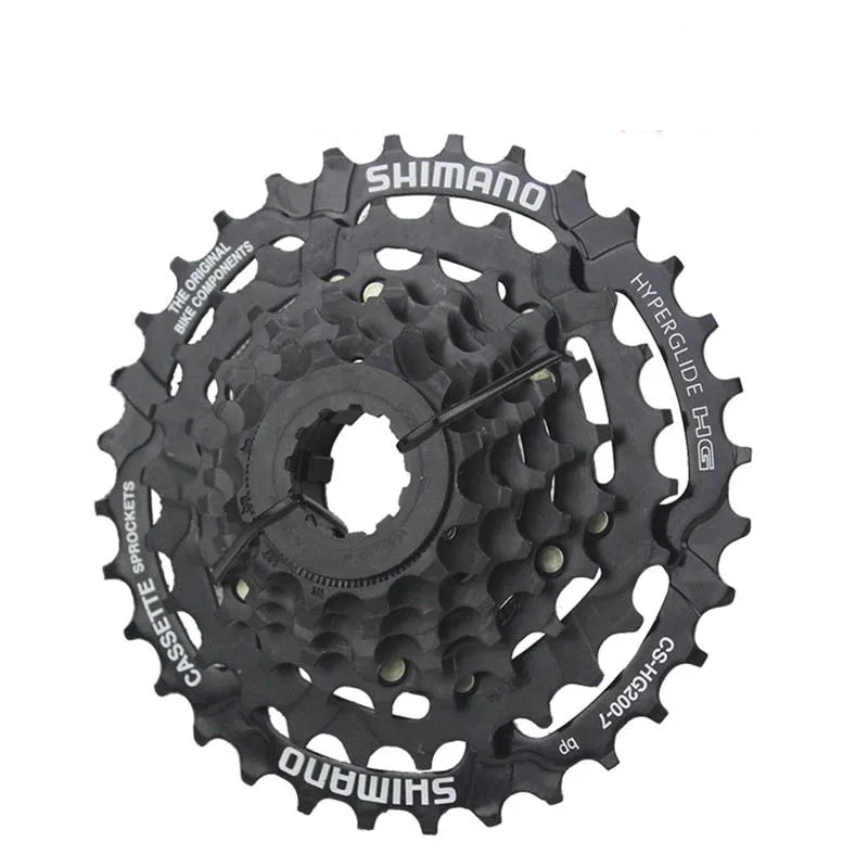 Cassette Shimano TOURNEY TX HG200 CS 7 8 vitesses pignon de Cassette CS-HG200 7s 8S 8v 7v 12-28T 12-32T