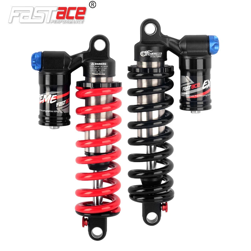 Fastace Amortisseur de suspension arrière pour vélo de descente, dimensions 190/200/210/220/240mm, applicable aux vélos électriques VTT, etc.