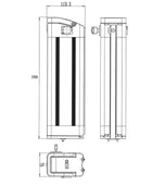 Batterie MEIJING ENERGY Silverfish 48V 15.6/18/21Ah