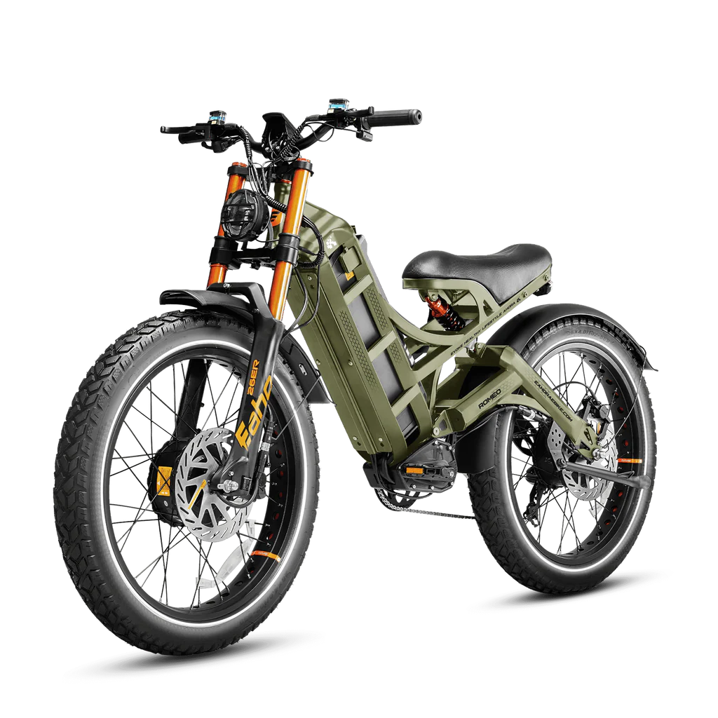 Eahora Romeo Pro 2: 3000W (1500W x 2) 52W 60Ah 100Nm roue de 26 pouces Display avec navigation